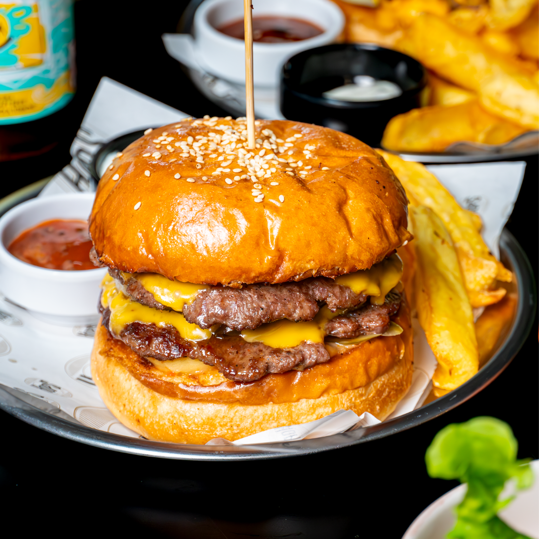 Smashed Cheeseburger